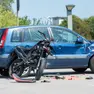 I mezzi dell’incidente di Fontanafredda in viale dello sport (Foto Brisotto/Petrussi)