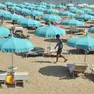La spiaggia di Lignano Pineta (foto Petrussi)