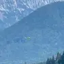 L’elisoccorso intervenuto per l’incidente a Tarvisio
