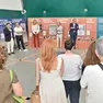 L’inaugurazione della mostra per gli 80 anni del Messaggero Veneto al PalaPineta di Lignano