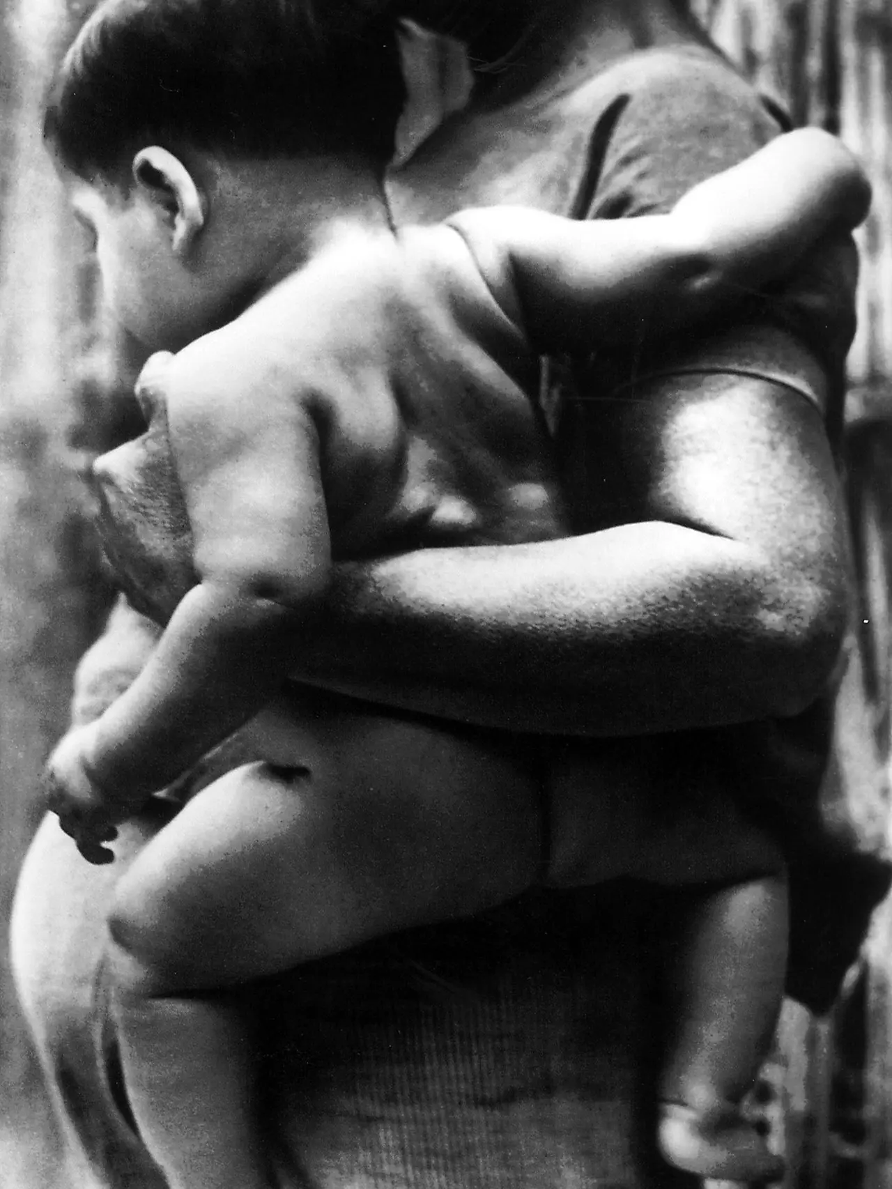Donna incinta con bambino in braccio, Messico, 1929