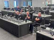 L'assessore Riccardo Riccardi a Palmanova nella sede della Protezione civile