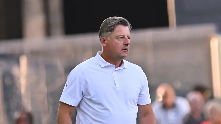 L’allenatore dell’Udinese Kosta Runjaic (foto Petrussi)