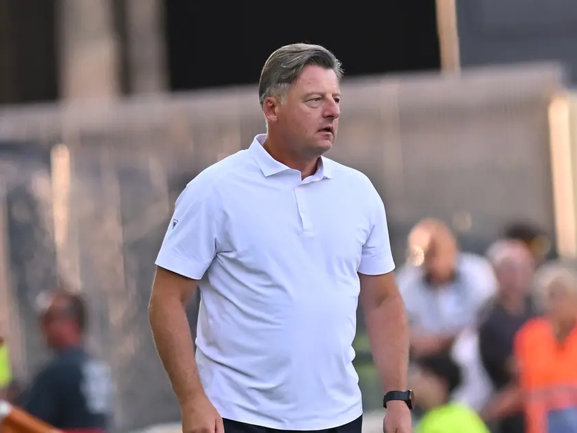 L’allenatore dell’Udinese Kosta Runjaic (foto Petrussi)