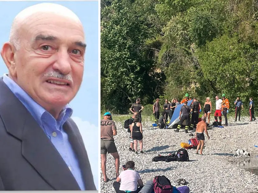 Marcello Comici e i soccorsi sul luogo della tragedia