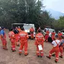 Le squadre pronte a intervenire per monitorare e contenere gli incendi in Carnia