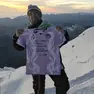 Gabriel con la maglia dell’Udinese sulle montagne americane