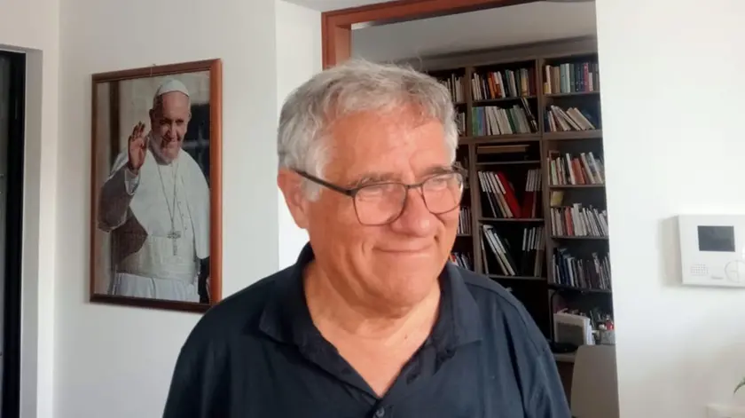Don Angelo Fabris che festeggia 50 anni di sacerdozio
