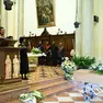 Il funerale del giovane Isaac, celebrato sabato a Casarsa (foto Favaretto/Petrussi)