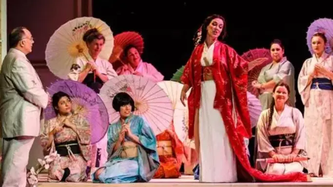 Una rappresentazione della Madama Butterfly di Puccini