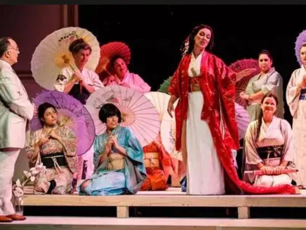 Una rappresentazione della Madama Butterfly di Puccini