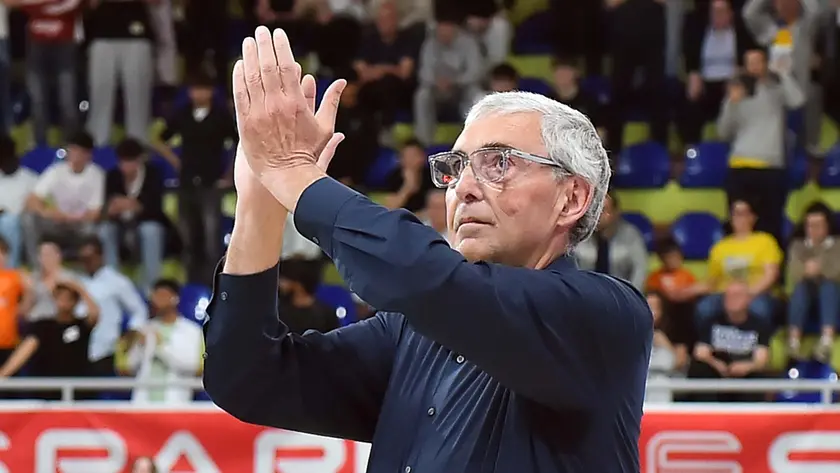 Coach Stefano Pillastrini è sempre più al centro del progetto della Gesteco Cividale (fotoPetrussi)