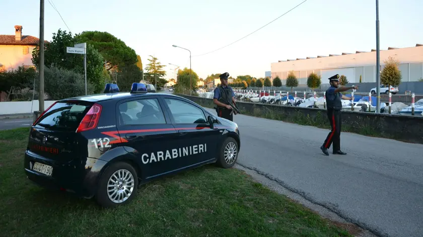 I controlli dei carabinieri di Palmanova