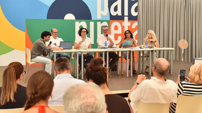 Riunione di Redazione Messaggero Veneto a Pineta. Foto Petrussi