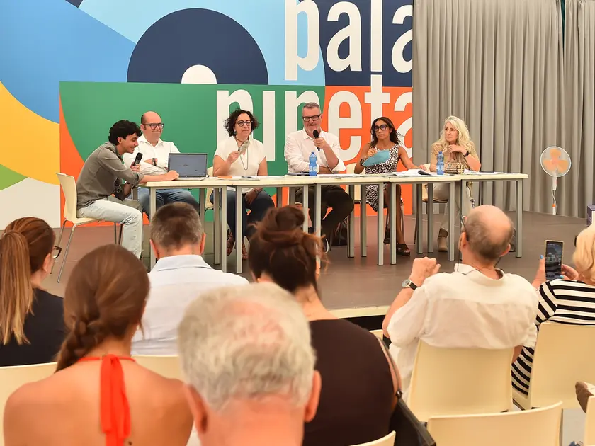 Riunione di Redazione Messaggero Veneto a Pineta. Foto Petrussi