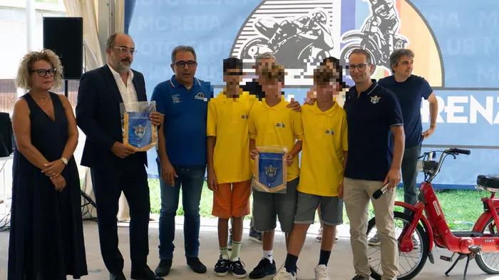 I tre ragazzi di Pradamano hanno ricevuto il Ciao