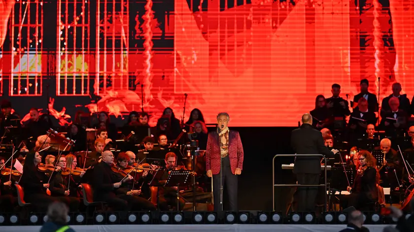 Il concerto di Bocelli a Gemona