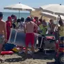 I soccorsi in spiaggia a Caorle