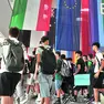 L’ingresso al Malignani degli studenti del percorso quadriennale /Foto Petrussi