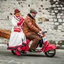 Il racconto di Massimo e Paola, vespisti per caso per il trentesimo di matrimonio, verso il raduno "Città di Udine"