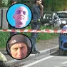 Nella foto, il luogo del delitto, in via Castions di Strada; nei tondi, in alto, Mohamed Koufi e in basso Abdellatif Bensefiyan