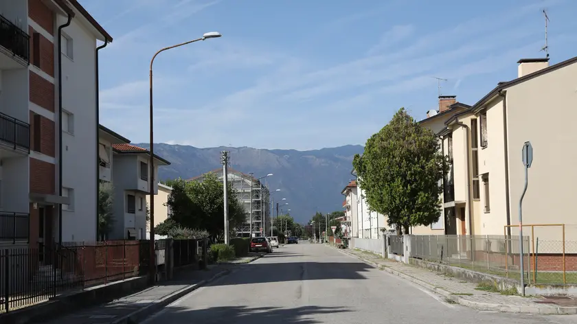 Una veduta generica di via Chiaradia, dove è avvenuta la perquisizione (F. Ambrosio/Petrussi)