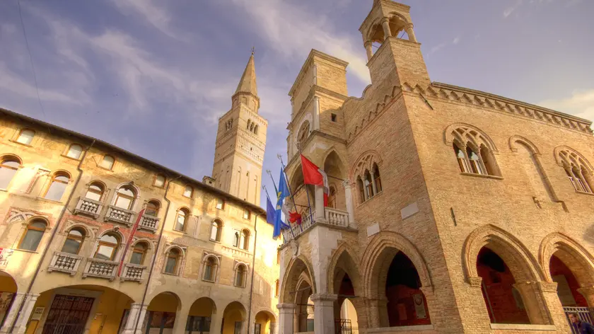 Il municipio di Pordenone