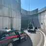 Il sottopasso stradale dove si è verificato l’incidente