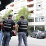 La polizia di Stato durante i controlli in piazza Risorgimento