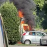 Il rogo a Cervignano