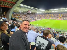 Arthur Junior al Friuli-Bluenergy Stadium con la Lazio: il primo figlio di Zico è nato il 15 ottobre del 1977