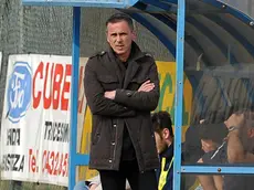 L’allenatore Flavio Chiacig durante una partita