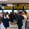 Il caos alla stazione di Trieste