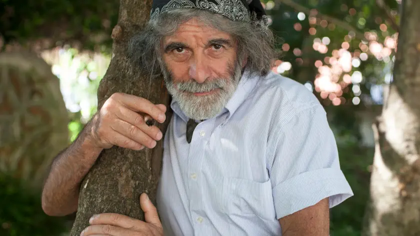 Lo scrittore friulano Mauro Corona