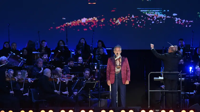 Il concerto di Bocelli a Gemona