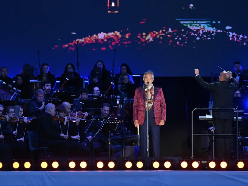 Il concerto di Bocelli a Gemona