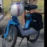 Il Ciao azzurro sparito dal garage condominiale