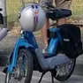 Il Ciao azzurro sparito dal garage condominiale