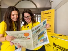 Lo stand del Messaggero Veneto si trova in centro città, a palazzo Mantica