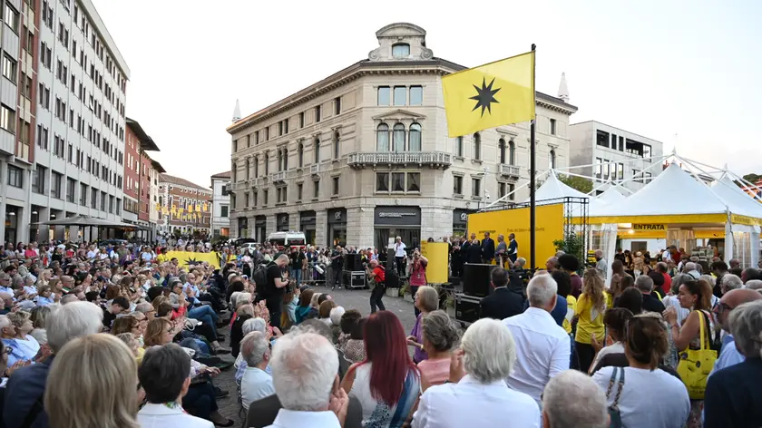 L'inaugurazione di Pordenonelegge