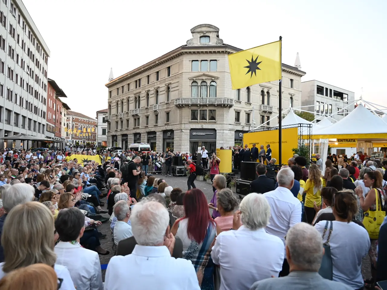 L'inaugurazione di Pordenonelegge