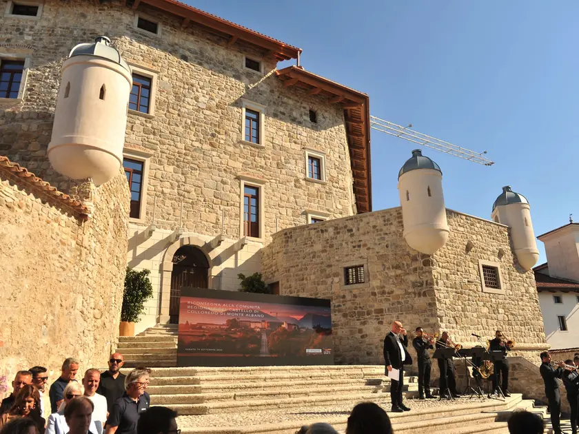 L'inaugurazione del castello di Colleredo (Petrussi)