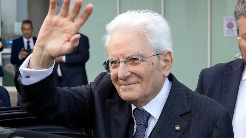 Il presidente della Repubblica Sergio Mattarella