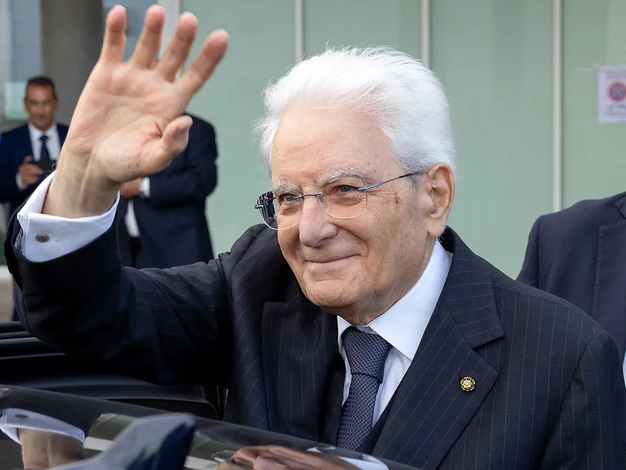 Il presidente della Repubblica Sergio Mattarella