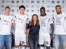 La presentazione della terza maglia dell'Udinese