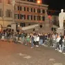 La manifestazione statica organizzata in piazza Liberta da Eddie Speranza / Foto Petrussi