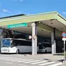L'autostazione a Tolmezzo