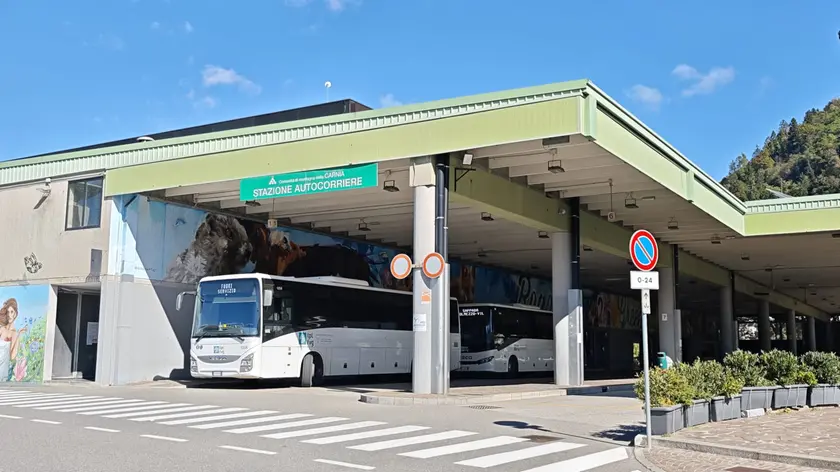 L'autostazione a Tolmezzo