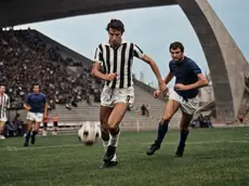 Claudio Pellegrini in azione durante la gara con il Seregno del 26 settembre 1976