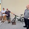 Toffoli è stato accolto da amici e sostenitori